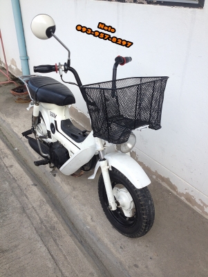 ชาลีบ้านๆ Honda Chaly ราคาพิเศษ 12,900 บาท ✅เครื่อง Hondaเวฟ100 ✅คาบูเดิมเวฟ ✅สีขาว ✅ตะกร้าหน้าใหญ่ ✅โช๊คหน้า-หลังนุ่มๆนิ่มๆ ✅ไฟหน้า-หลัง โทร 093-9578297 โน๊ต ***รถจอดอยู่ หมู่บ้านกรีนวิว 3 ถนนเก้ากิโล อ.ศรีราชา จ.ชลบุรี*** ((ส่งได้ทุกจังหวัดค่าส่งเก็บปลา