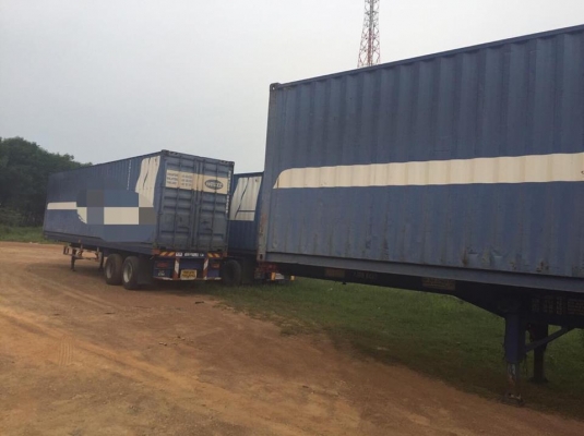 ตู้คอนเทนเนอร์ยาว 12 ม. สภาพสวยๆพร้อมใช้ มี 40 ใบ ขายเหมาหรือขายแยก