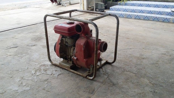 ปั๊มนำ้เก่าญี่ปุ่น MITSUBISHI  รุ่น G510P ขนาด 3.5 แรง ท่อสูบ 3 นิ้ว สภาพดี เครื่องพร้อมใช้งาน  ขนาดกระทัดรัด