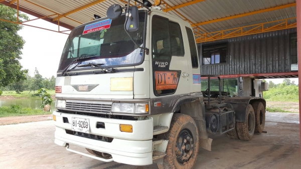 ขาย 10 ล้อ หัวลาก HINO FM2K เครื่อง K13D 260 แรงม้า เกียร์ Easton ช่วงล่างดี เอกสารเล่มทะเบียนพร้อมโอน