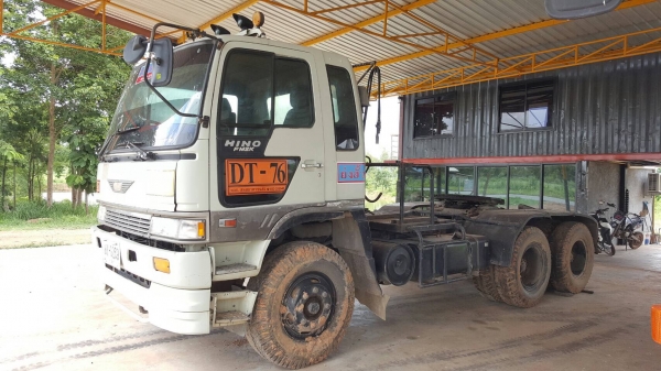 ขาย 10 ล้อ หัวลาก HINO FM2K เครื่อง K13D 260 แรงม้า เกียร์ Easton ช่วงล่างดี เอกสารเล่มทะเบียนพร้อมโอน