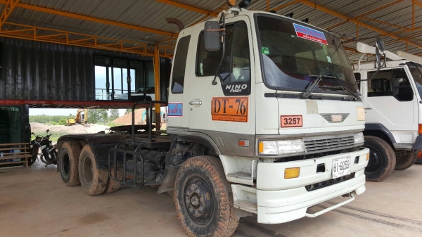 ขาย 10 ล้อ หัวลาก HINO FM2K เครื่อง K13D 260 แรงม้า เกียร์ Easton ช่วงล่างดี เอกสารเล่มทะเบียนพร้อมโอน