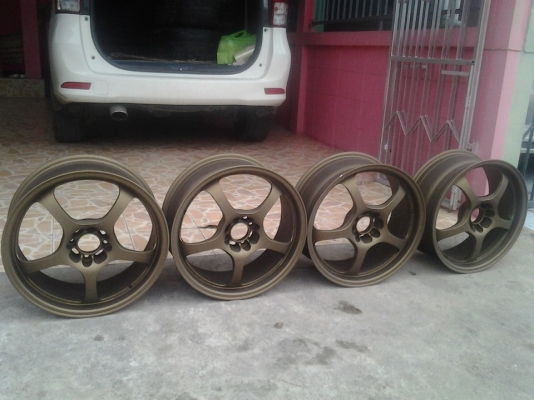 ขอบ 17 กว้าง 7 / 4รู100 off40 ทำสีใหม่ไม่เคยซ่อม ส่งได้ทั่วไทย