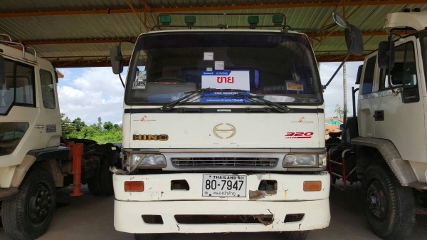 ขาย 10 ล้อ หัวลาก HINO FM3M เครื่อง M10C 240 แรงม้า เกียร์ Easton ทะเบียนพร้อมโอน