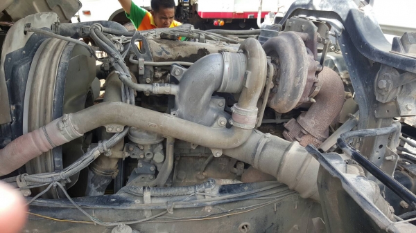 ขาย รถพ่วงดั้มสามมิตรแม่-ลูก ISUZU DECA 320 ปี 49 เครื่องเดิม เกียร์เดิม เอกสารเล่มทะเบียนครบ