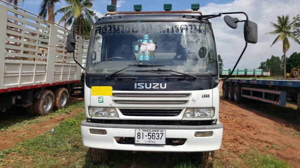 ขาย รถพ่วงดั้มสามมิตรแม่-ลูก ISUZU DECA 320 ปี 49 เครื่องเดิม เกียร์เดิม เอกสารเล่มทะเบียนครบ