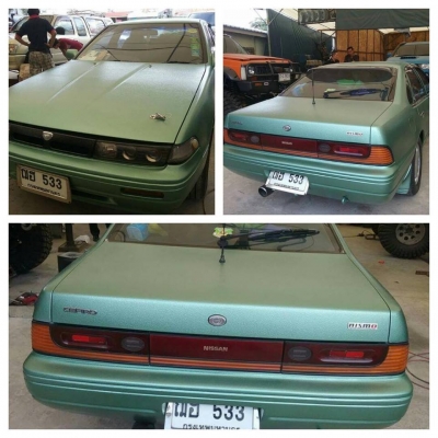 บริการทำสีรถยนต์ระบบ LINER (สีระเบิด) ทนต่อการขีดขวนและป้องการการกัดกร่อนได้ดี