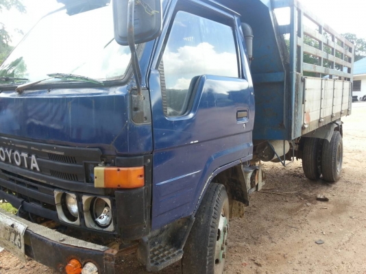 รถดั๊ม โตโยต้า BU 115 แรงม้า เกียร์สั้น เครื่อง+เกียร์ดี