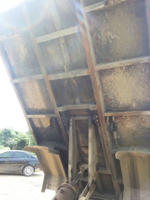 รถดั๊ม โตโยต้า BU 115 แรงม้า เกียร์สั้น เครื่อง+เกียร์ดี