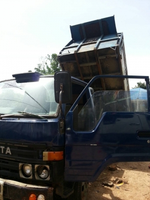 รถดั๊ม โตโยต้า BU 115 แรงม้า เกียร์สั้น เครื่อง+เกียร์ดี