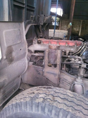 รถยี่ห้ออีซูซุ  เครื่องขนาด 195 แรงม้า  รหัสแซซซี FVM12QY