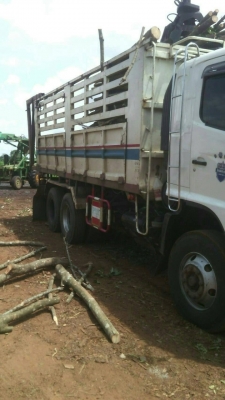 ขาย HINO 344 พ่วงแม่ลูก กระบะเหล็กดั๊ม รถปี 53