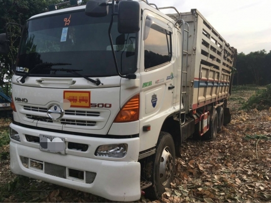 ขาย HINO 344 พ่วงแม่ลูก กระบะเหล็กดั๊ม รถปี 53