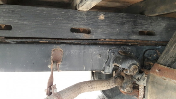 6 ล้อ HINO กระบะรั้วเหล็กพื้นเป็นสแตนเลส  รุ่น KM779   117 แรงม้า กระบะยาว 5.40 เมตร