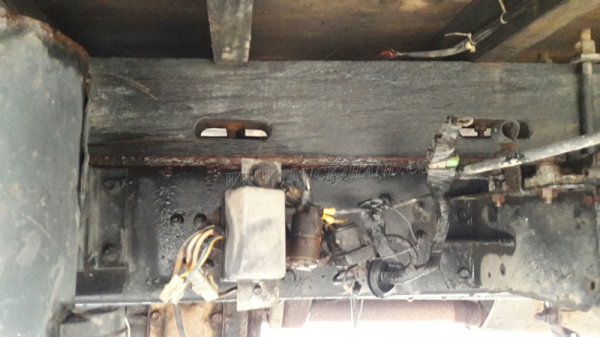 6 ล้อ HINO กระบะรั้วเหล็กพื้นเป็นสแตนเลส  รุ่น KM779   117 แรงม้า กระบะยาว 5.40 เมตร