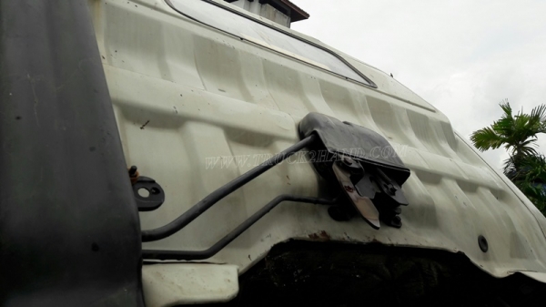 6 ล้อ HINO กระบะรั้วเหล็กพื้นเป็นสแตนเลส  รุ่น KM779   117 แรงม้า กระบะยาว 5.40 เมตร