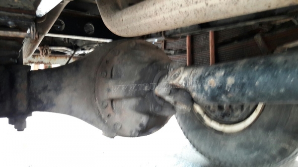 6 ล้อ HINO กระบะรั้วเหล็กพื้นเป็นสแตนเลส  รุ่น KM779   117 แรงม้า กระบะยาว 5.40 เมตร