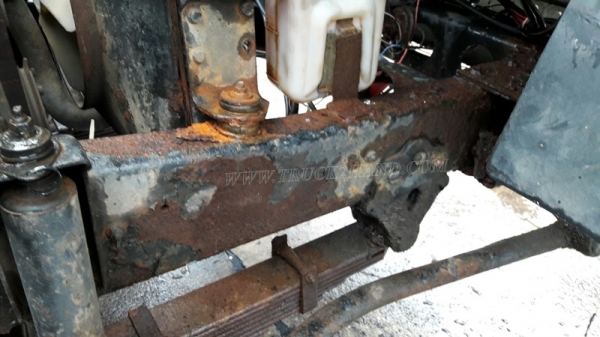 6 ล้อ HINO กระบะรั้วเหล็กพื้นเป็นสแตนเลส  รุ่น KM779   117 แรงม้า กระบะยาว 5.40 เมตร