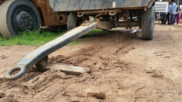 วีดีโอการทำงาน มีมาให้ชมแล้วครับ เครื่องปั๊มลมขนาดใหญ่ AIRMAN PDS655S แบบมีพ่วงลาก พร้อมใช้งาน