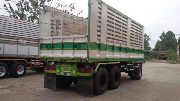 ขายรถพ่วงดัมพ์ HINO เครื่อง 320 แรง ปี 47 ดัมพ์เหล็กแม่ลูก ลูก 3 เพลา ยาว 7 เมตร ทะเบียนพร้อม ขายรถพ่วงดัมพ์ HINO เครื่อง 320 แรง ปี 47 ดัมพ์เหล็กแม่ลูก ลูก 3 เพลา ยาว 7 เมตร ทะเบียนพร้อม