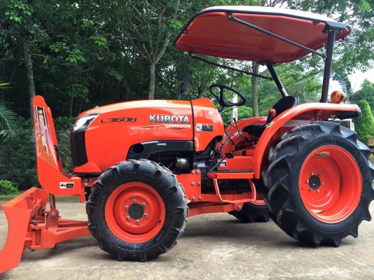 ขายรถไถ Kubota L3608(4WD) พร้อมใบมีดและผานพรวนLCSใหม่ รถสวยพร้อมใช้งาน