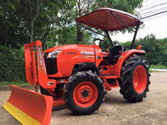 ขายรถไถ Kubota L3608(4WD) พร้อมใบมีดและผานพรวนLCSใหม่ รถสวยพร้อมใช้งาน