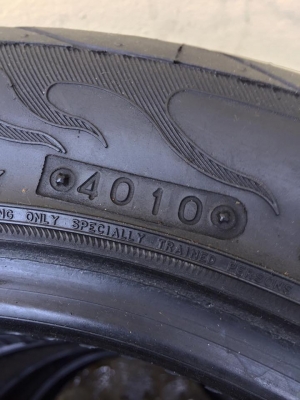 ขายยาง FEDERAL 595EVO 195-50-15 ปี10 ดอกหนา ไม่มีกินข้าง ชุดละ 2,000 บาท