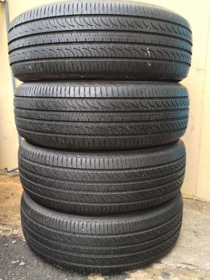 ขายยาง YOKOHAMA GEOLANDAR SUV 225-65-17 ปี13 ดอกเต็มๆ นิ่มๆ ชุดละ 3,000 บาท