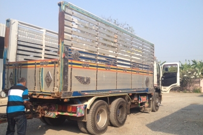 ขายรถพ่วงดัมพ์เกษตร HINO เครื่อง 344 แรง ปี 54 กระบะมิเนียมพืชไร่ ลูก 3 เพลาแท้ ทะเบียนพร้อม ขายรถพ่วงดัมพ์เกษตร HINO เครื่อง 344 แรง ปี 54 กระบะมิเนียมพืชไร่ ลูก 3 เพลาแท้ ทะเบียนพร้อม