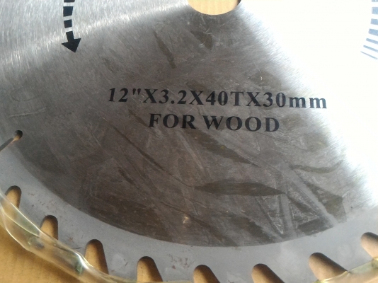 ใบเลื่อยวงเดือน KASCO ของใหม่ขนาด 12 นิ้ว 40 ฟัน ใช้งานตัดได้เอนกประสงค์