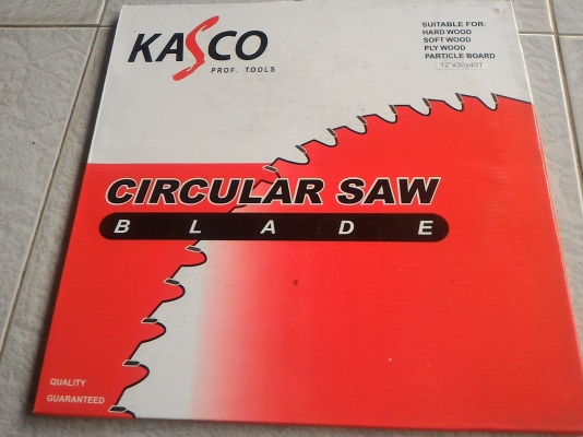 ใบเลื่อยวงเดือน KASCO ของใหม่ขนาด 12 นิ้ว 40 ฟัน ใช้งานตัดได้เอนกประสงค์