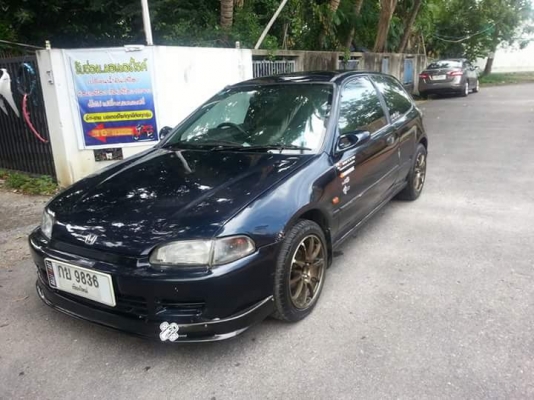 ขายcivic3doorปี38เครื่องดีเดิมarto power ไฟฟ้า แอร์เย็น ทะเบียนโอนภาษี60