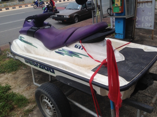 ขายSeedoo 720cc GTI 3ที่นั่งพร้อมเทเลอ