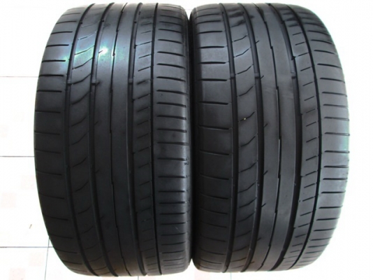 ขายยาง CONTINENTAL CONTACT5 255-35-18 ปี13+14 ดอกแน่นๆ 1คู่