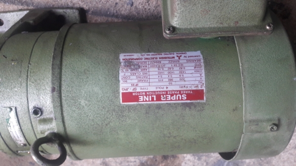 ขาย !! มอเตอร์เกีนร์มิตซู.ไซโครไดรฟ์.ขนาด2แรง380v.1:15