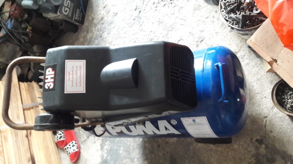 ขาย !! ปั้มลมโรตารี่พูม่า3แรงถัง50ลิตร.สภาพสวย.พร้อมใช้งาน