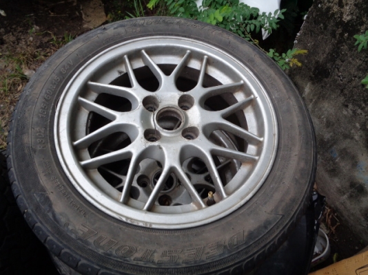 ขายล้อแม๊ก ขอบ15/100 หร้อมยาง