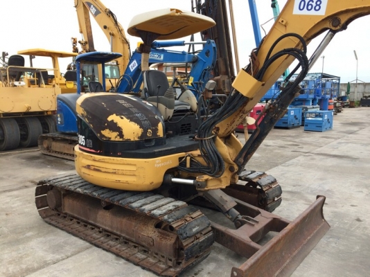 CAT 305CR ปี 2007 นำเข้าจากญี่ปุ่น แทร็คเหล็กติดก้อนยางสภาพสวยพร้อมใช้ ขายถูกครับ