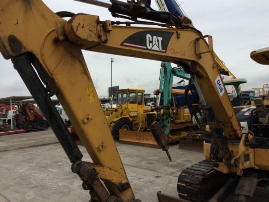 CAT 305CR ปี 2007 นำเข้าจากญี่ปุ่น แทร็คเหล็กติดก้อนยางสภาพสวยพร้อมใช้ ขายถูกครับ
