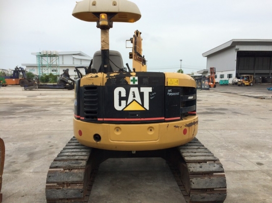 CAT 305CR ปี 2007 นำเข้าจากญี่ปุ่น แทร็คเหล็กติดก้อนยางสภาพสวยพร้อมใช้ ขายถูกครับ
