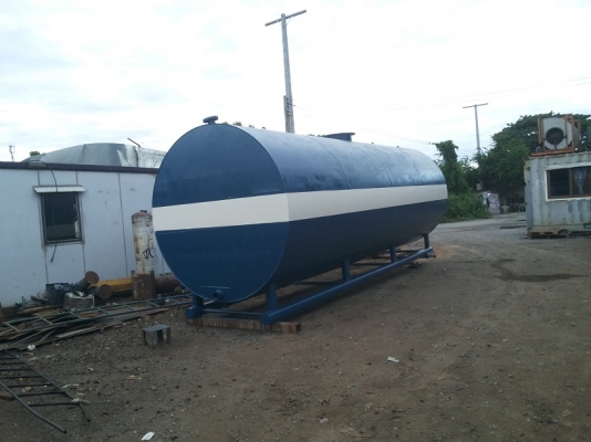 ถังน้ำมันขนาด 20000 ลิตรเหล็กหนา 6 มิลพึ่งทำเสร็จ
