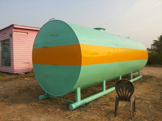 ถังน้ำมันขนาด 20000 ลิตรเหล็กหนา 6 มิลพึ่งทำเสร็จ