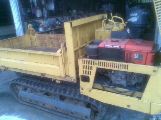ขายรถดั้ม ตีนตะขาบ  Kubota Desel