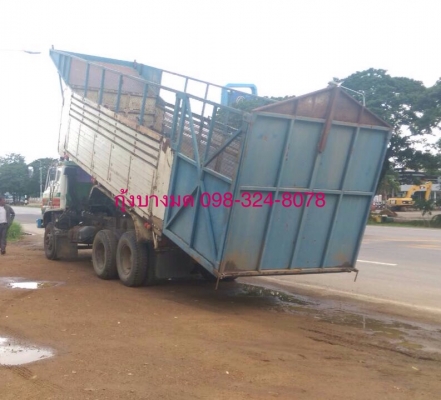 ขายรถสิบล้อดัมพ์ Sumo 227 เครื่องเดิม EM100-220 แรง 2 เพลา สโลด์เดิม เกียร์นิสสัน กระบะดัมพ์มิเนียม พร้อมบาร์อ้อย เบรคจิฟฟี่ ยางดีทุกเส้น ทะเบียนพร้อม