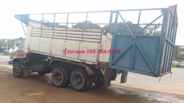 ขายรถสิบล้อดัมพ์ Sumo 227 เครื่องเดิม EM100-220 แรง 2 เพลา สโลด์เดิม เกียร์นิสสัน กระบะดัมพ์มิเนียม พร้อมบาร์อ้อย เบรคจิฟฟี่ ยางดีทุกเส้น ทะเบียนพร้อม