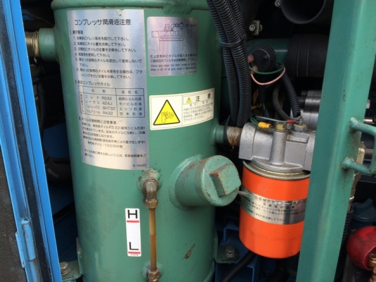 ปั้มลม Komatsu รุ่น EC15SSB-6 SN: 3699756 สภาพสวยจัด แรงลม 7 บาร์ นำเข้าจากญี่ปุ่น ไม่แพงครับ