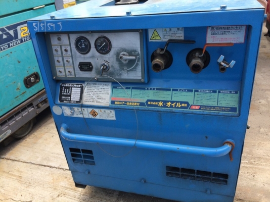 ปั้มลม Komatsu รุ่น EC15SSB-6 SN: 3699756 สภาพสวยจัด แรงลม 7 บาร์ นำเข้าจากญี่ปุ่น ไม่แพงครับ