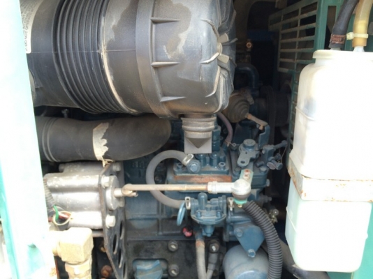 ปั้มลม Komatsu รุ่น EC15SSB-6 SN: 3692254 สภาพสวยจัด แรงลม 7 บาร์ นำเข้าจากญี่ปุ่น ไม่แพงครับ