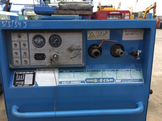 ปั้มลม Komatsu รุ่น EC15SSB-6 SN: 3692254 สภาพสวยจัด แรงลม 7 บาร์ นำเข้าจากญี่ปุ่น ไม่แพงครับ