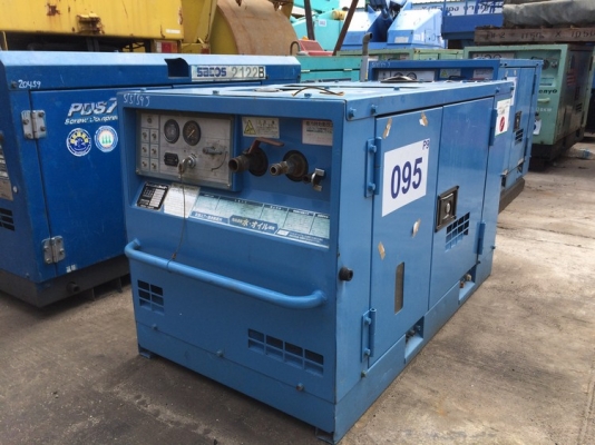 ปั้มลม Komatsu รุ่น EC15SSB-6 SN: 3692254 สภาพสวยจัด แรงลม 7 บาร์ นำเข้าจากญี่ปุ่น ไม่แพงครับ